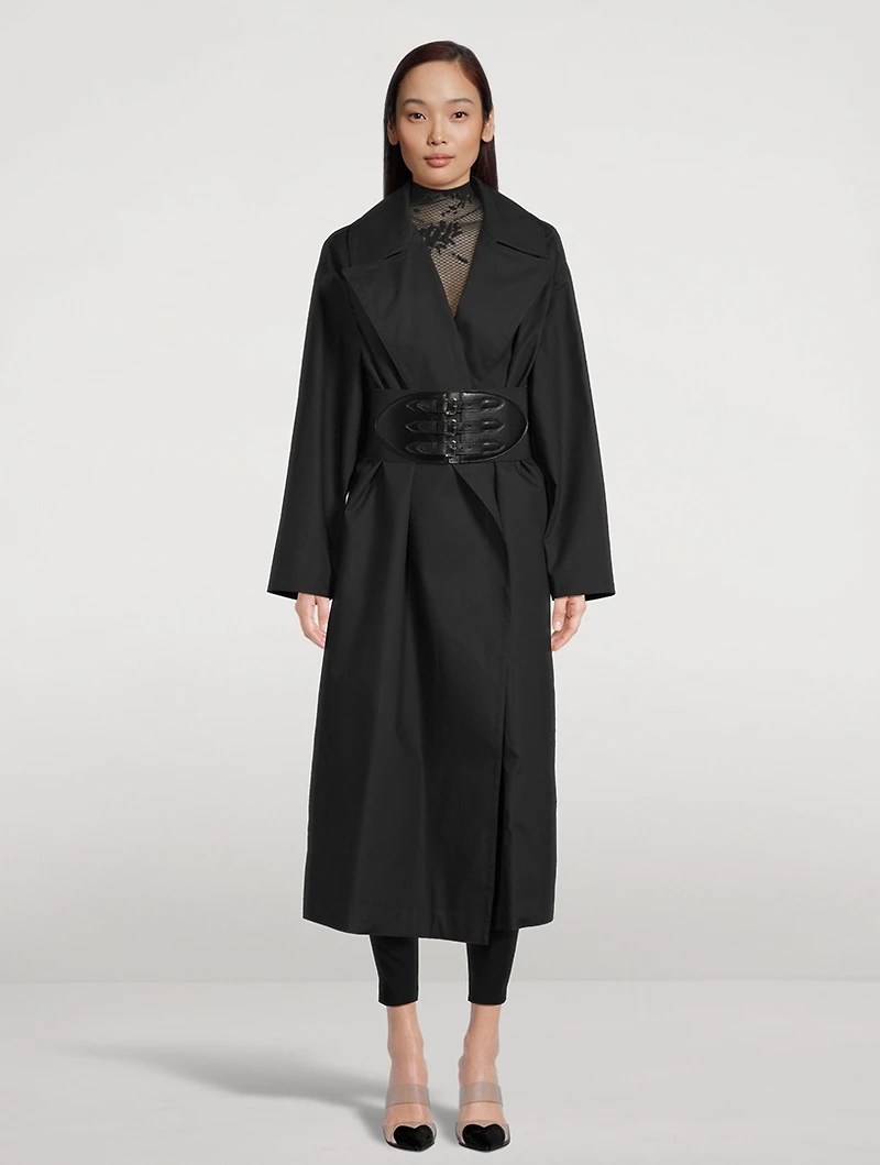 Belted Trench Coat