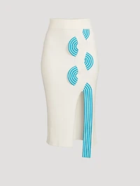 Ellie Ribbed Midi Skirt