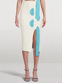 Ellie Ribbed Midi Skirt