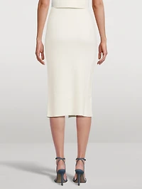 Ellie Ribbed Midi Skirt