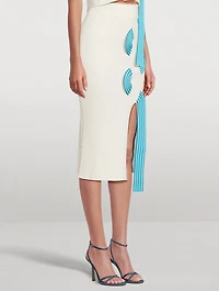 Ellie Ribbed Midi Skirt