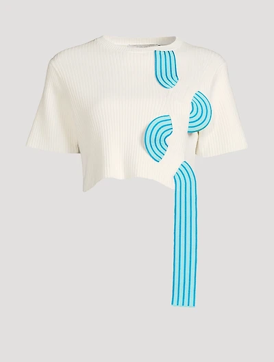 Alice Ribbed Crop Top