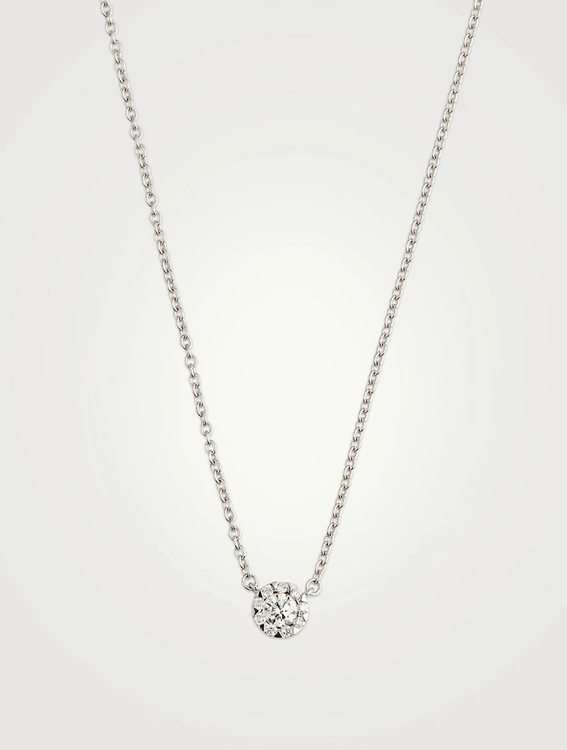 Bouquet 18K White Gold Everyday Necklace With Diamonds