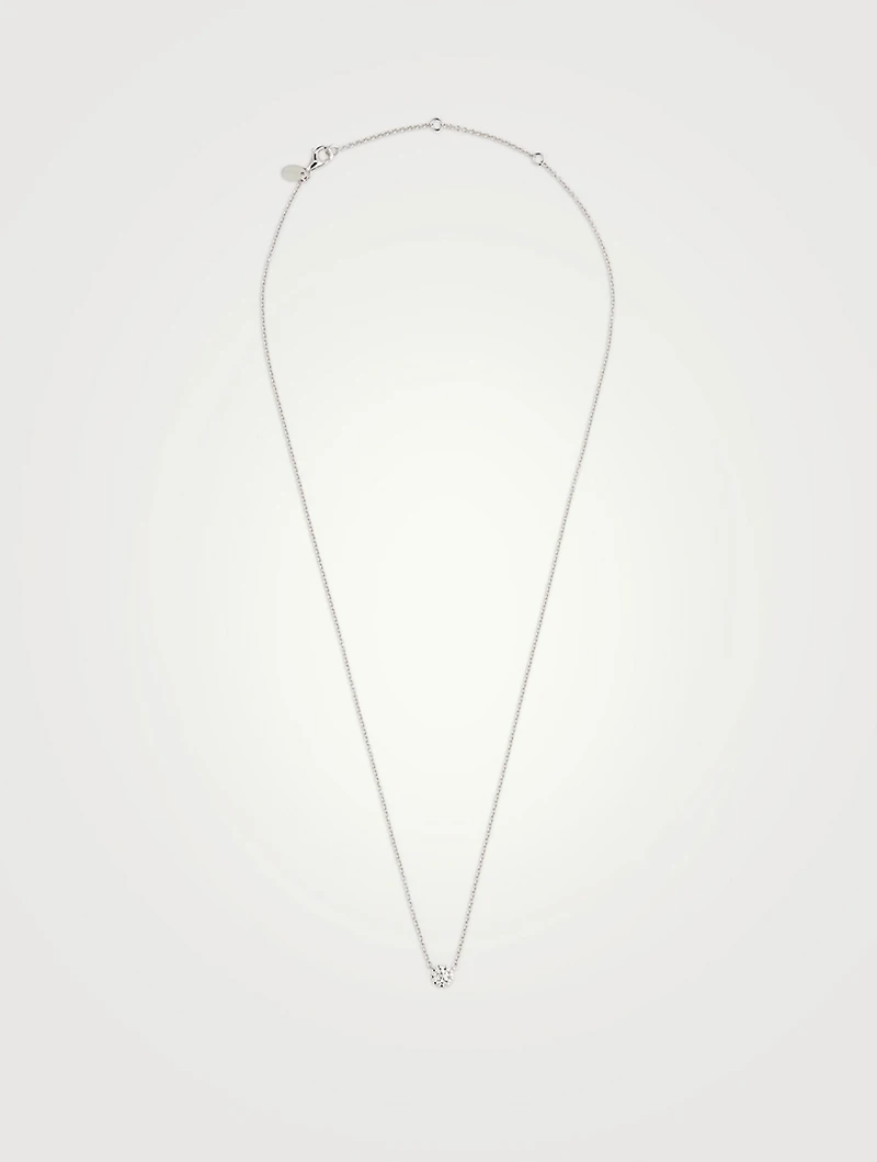 Bouquet 18K White Gold Everyday Necklace With Diamonds