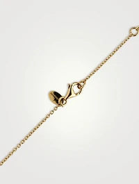 Large Identity 18K Gold Pendant Necklace