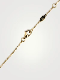 Cascade 18K Gold Seven-Stone Necklace With Diamonds