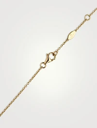 Cascade 18K Gold 16-Stone Necklace With Diamonds