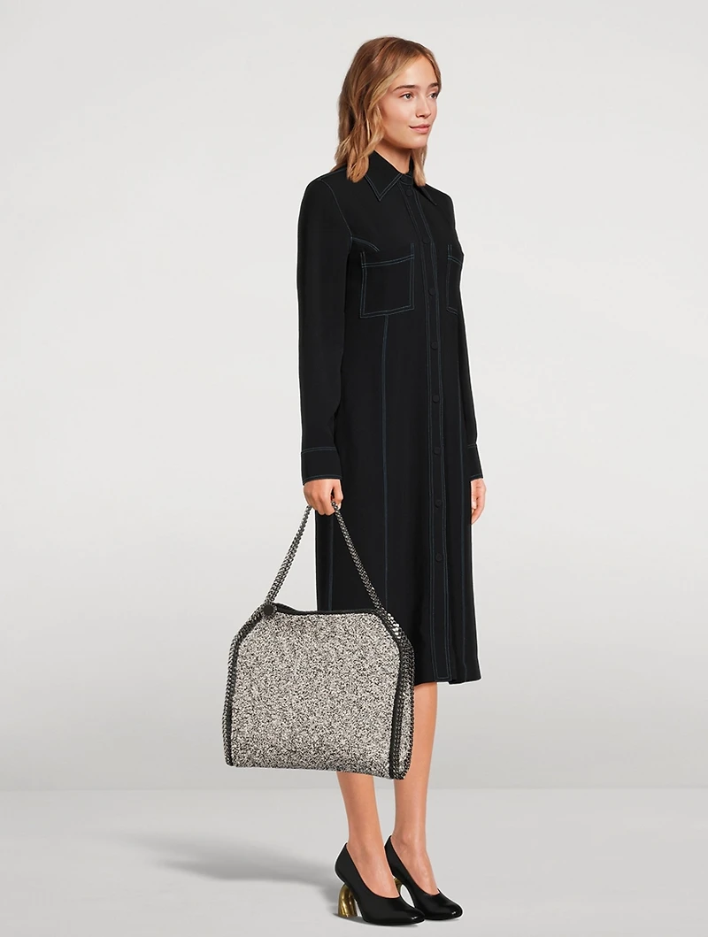 Small Falabella Bouclé Tote Bag