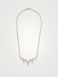 Lady Stardust 18K Rose Gold Pendant Necklace With Diamonds