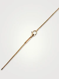 Lady Stardust 18K Rose Gold Necklace With Quartz Pink Opal And Diamonds