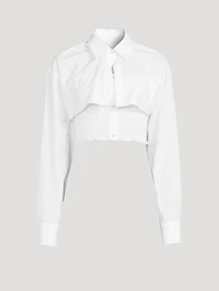 Smocked Cami Overshirt