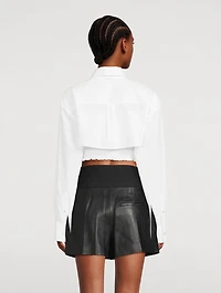 Smocked Cami Overshirt
