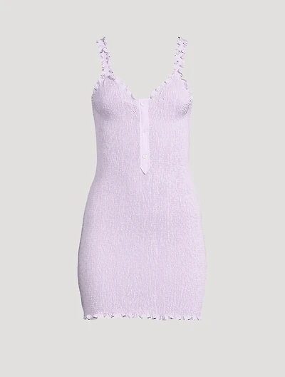 Smocked Tank Mini Dress