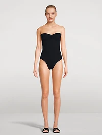 Brooke Strapless One-Piece Swimsuit