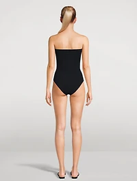 Brooke Strapless One-Piece Swimsuit