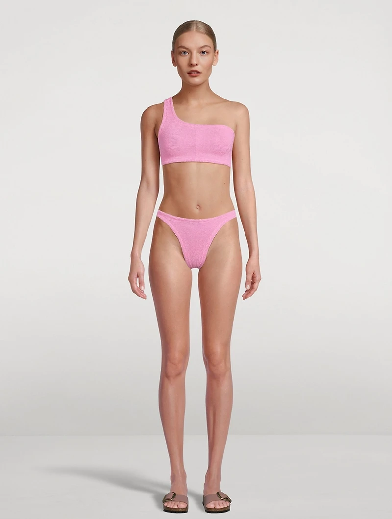 Nancy One-Shoulder Two-Piece Swim Set