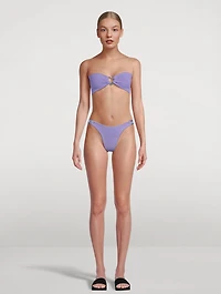 Nicole Bandeau Two-Piece Swim Set