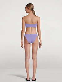Nicole Bandeau Two-Piece Swim Set