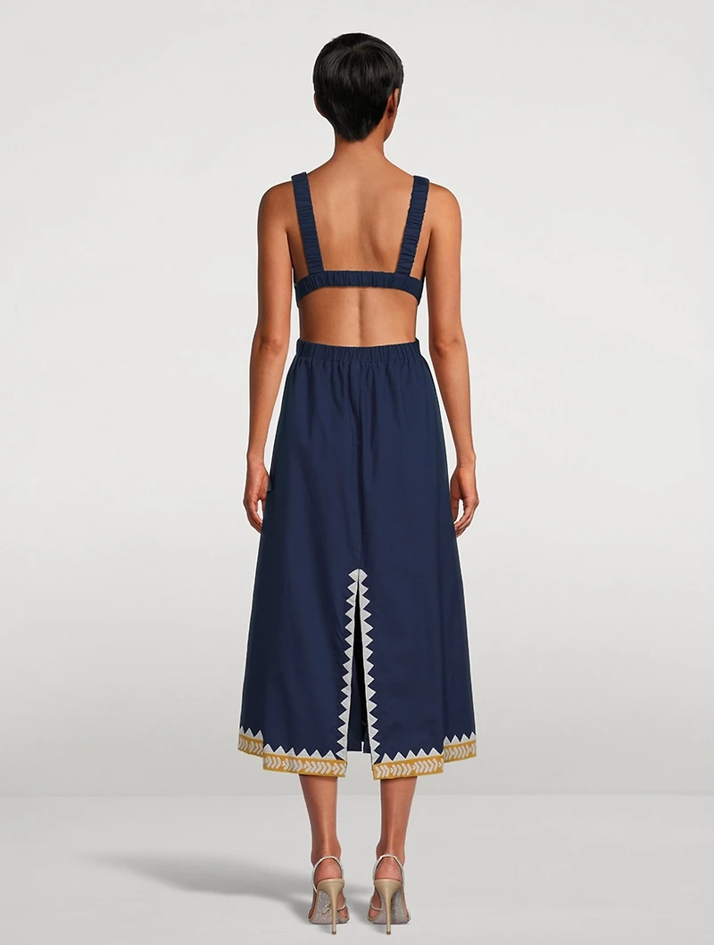 Lia Cut-Out A-Line Dress