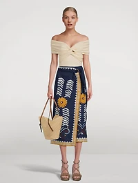 Loren Wrap Skirt