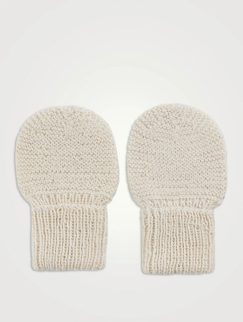 Alpaca Wool Baby Mittens