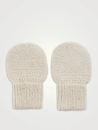 Alpaca Wool Baby Mittens