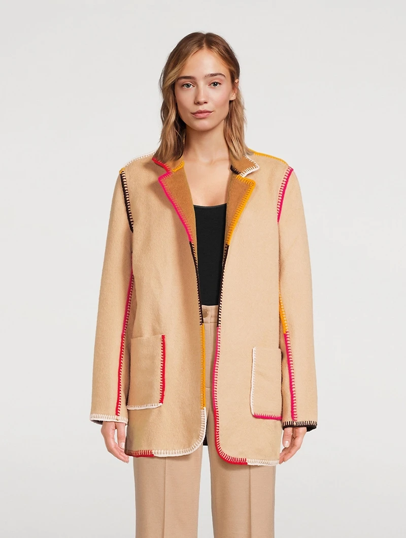Uruy Reversible Alpaca Coat