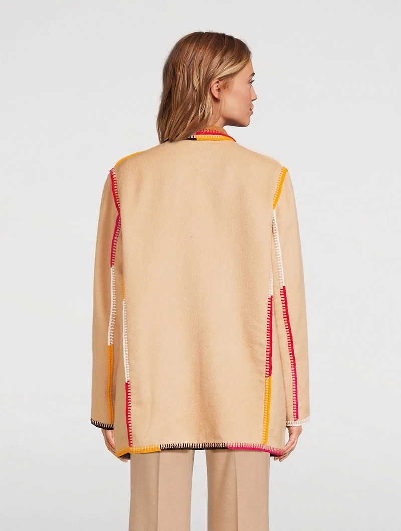 Uruy Reversible Alpaca Coat
