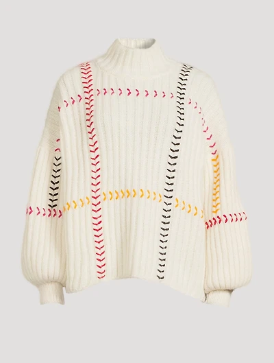Mayu Oversized Alpaca Sweater