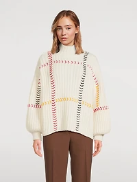 Mayu Oversized Alpaca Sweater