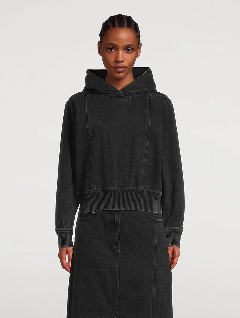 Denim Hoodie