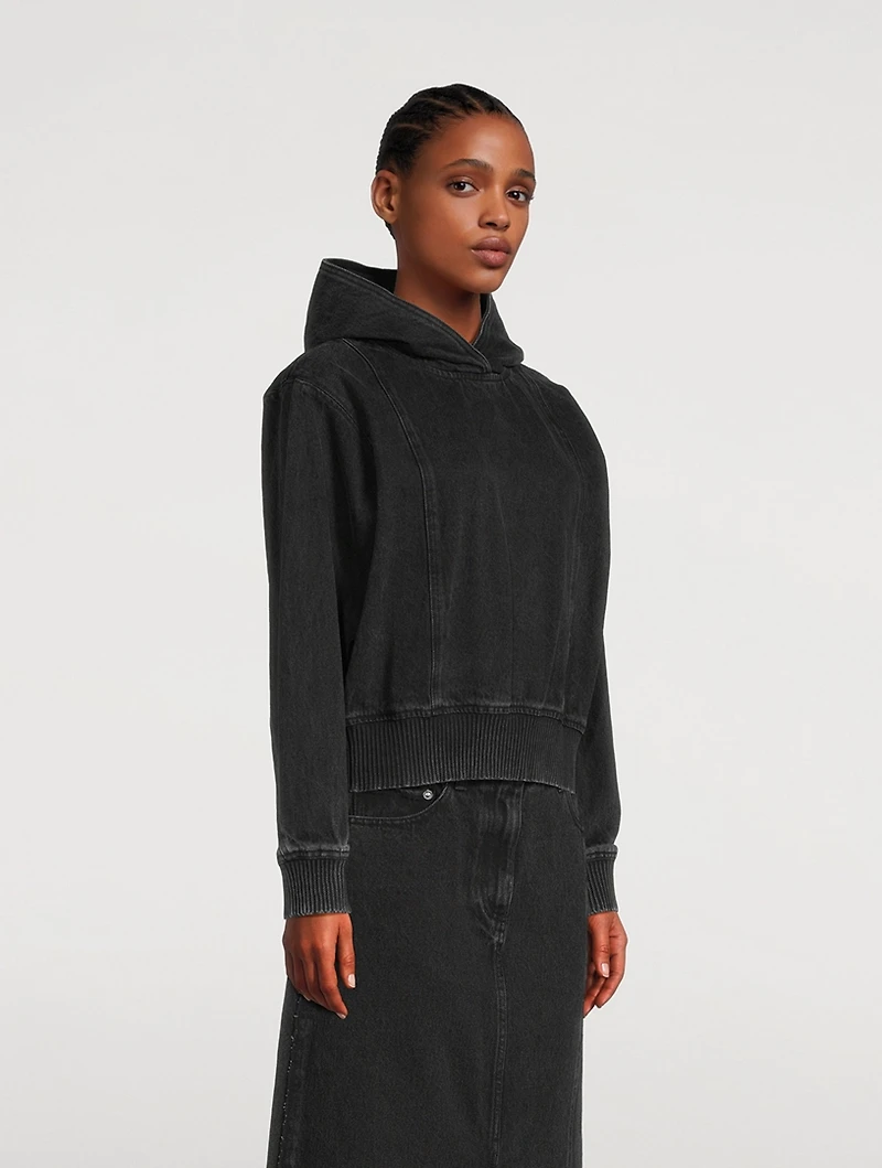 Denim Hoodie