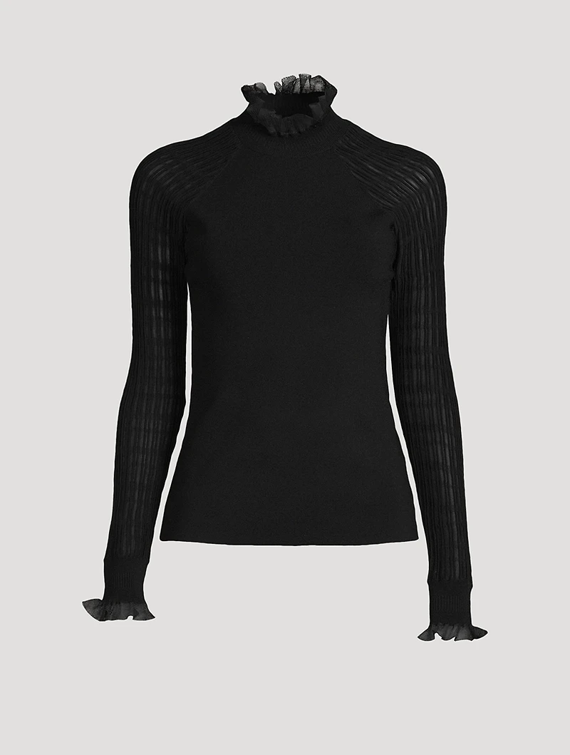 Micro-Rib Sweater
