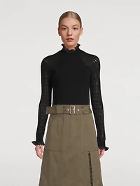 Micro-Rib Sweater