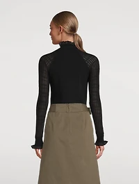 Micro-Rib Sweater