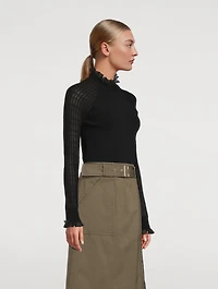 Micro-Rib Sweater