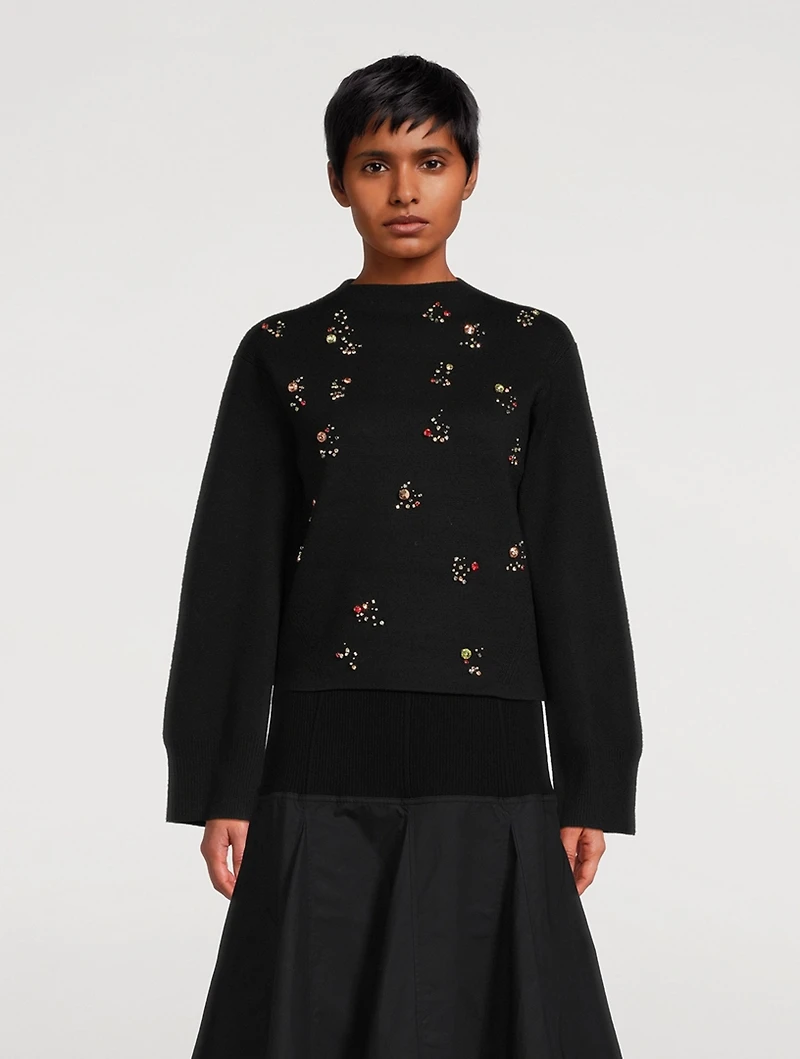 Embellished Sweater