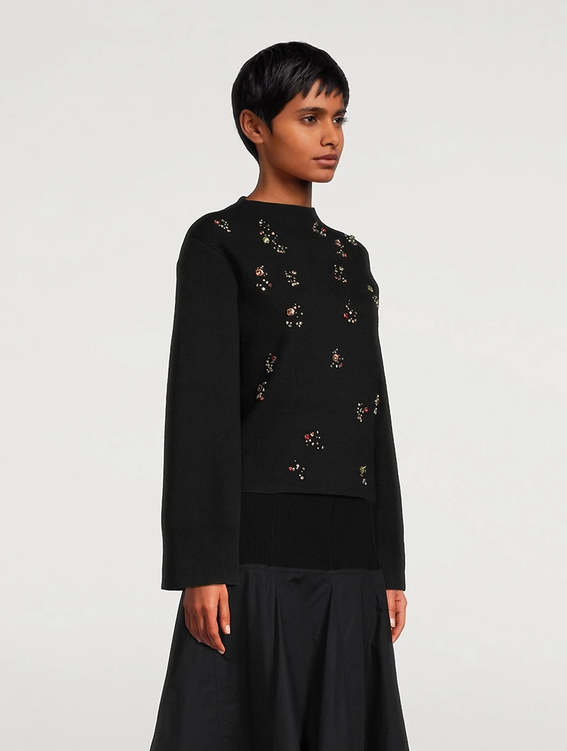 Embellished Sweater