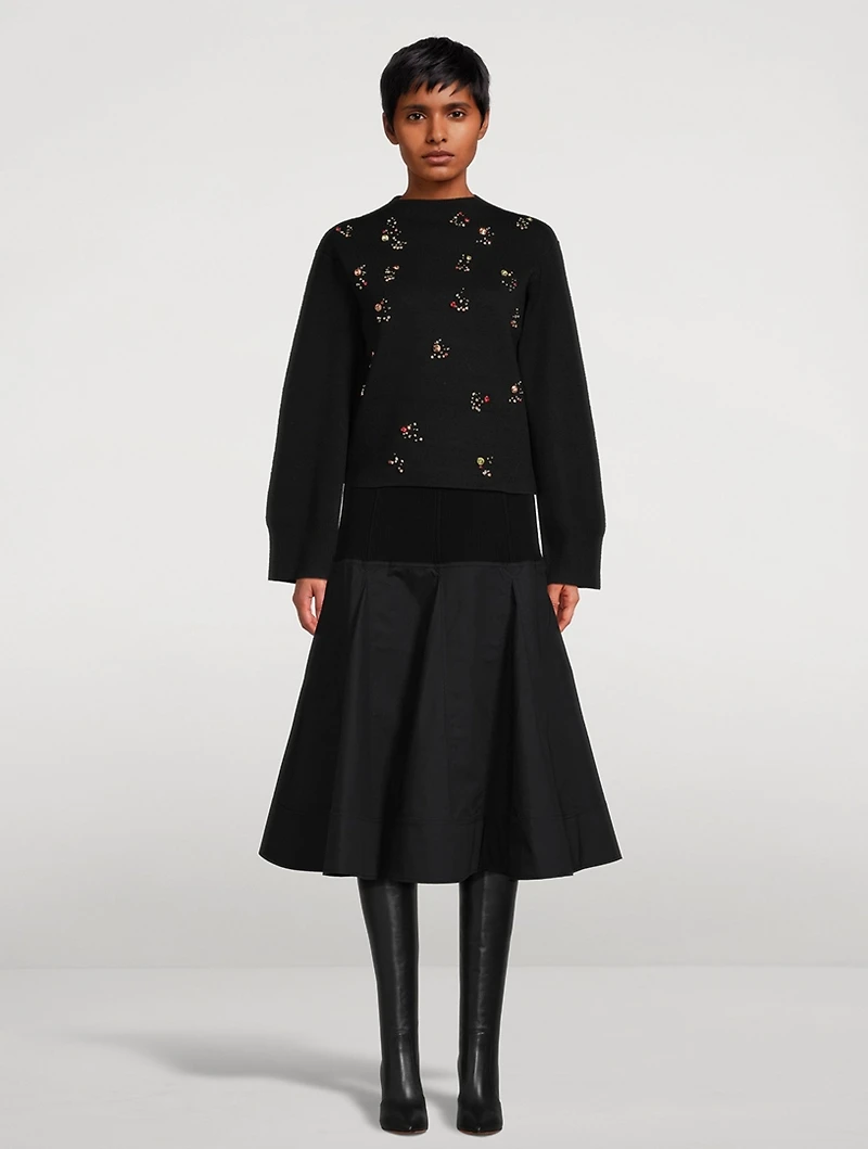 Embellished Sweater