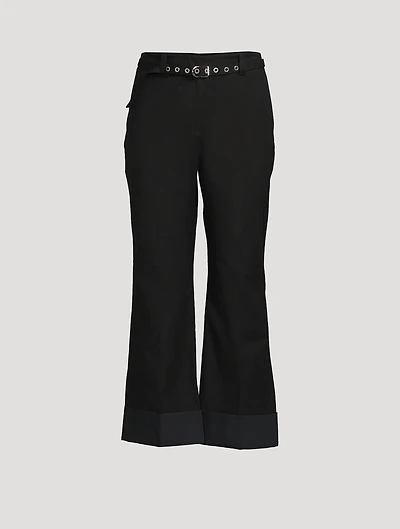 Kick-Flare Trousers