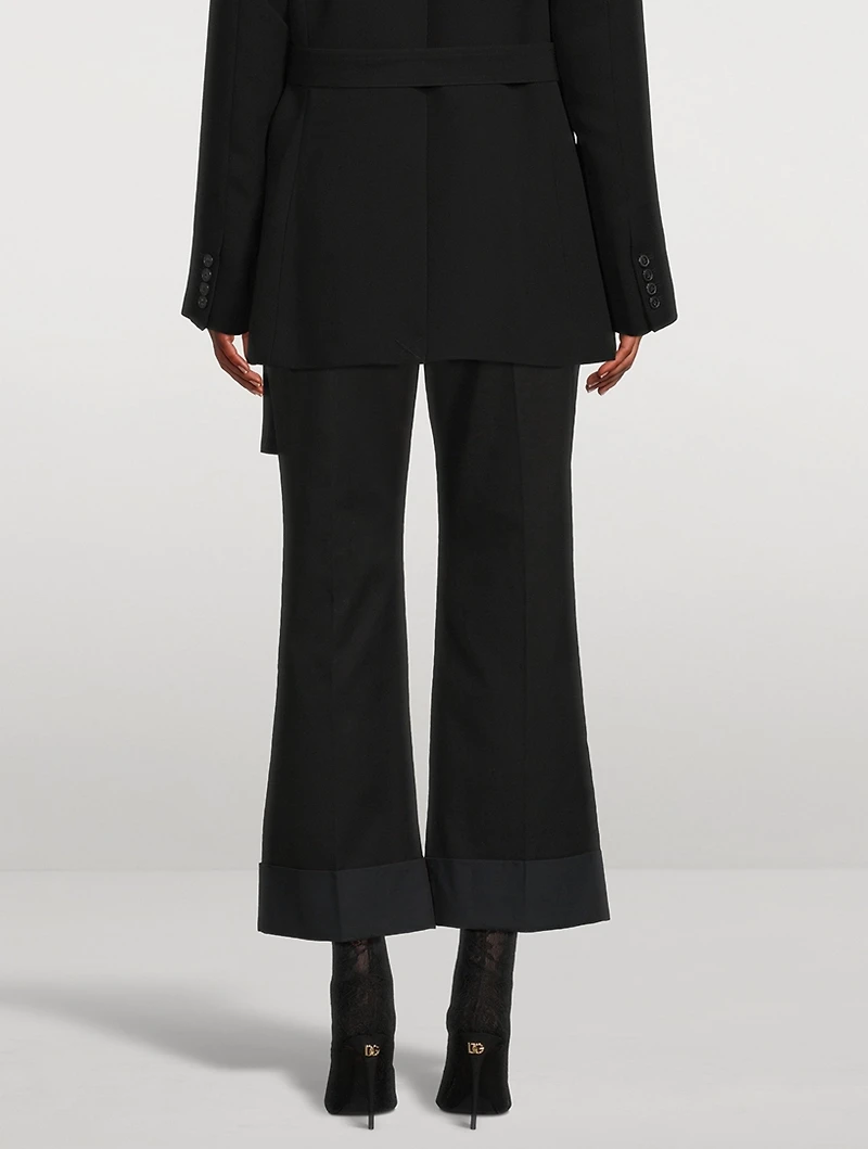 Kick-Flare Trousers