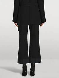 Kick-Flare Trousers