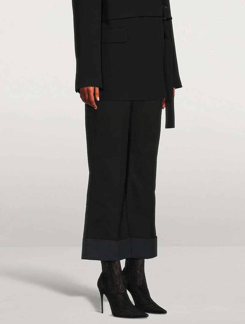 Kick-Flare Trousers