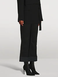 Kick-Flare Trousers