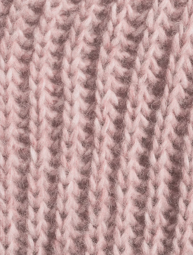 Alpaca-Blend Brioche Cardigan