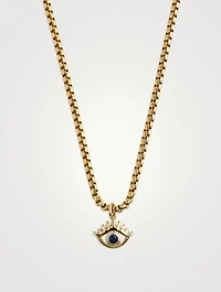 Mini Evil Eye Pendant Necklace