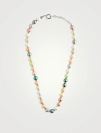 Pastel Pearl Necklace