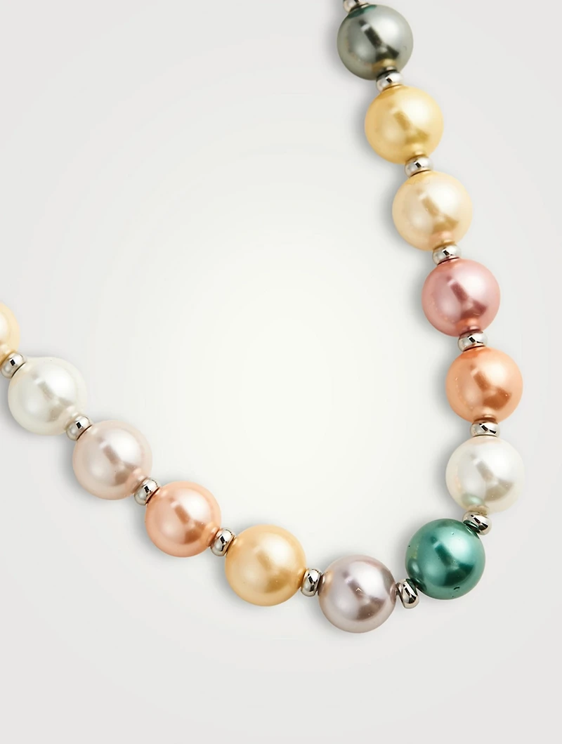 Pastel Pearl Necklace