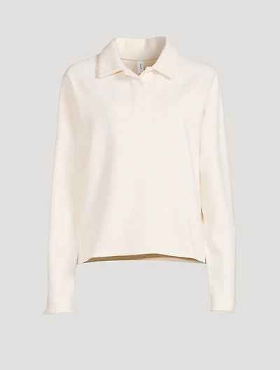 Cozy Long-Sleeve Polo