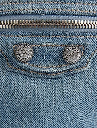 XS Le Cagole Denim Bucket Bag